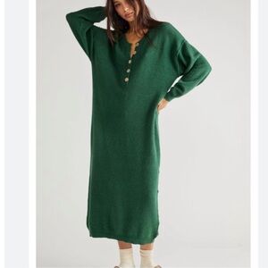 Free people Hailee sweater midi